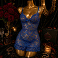 Midnight Bloom Babydoll Set